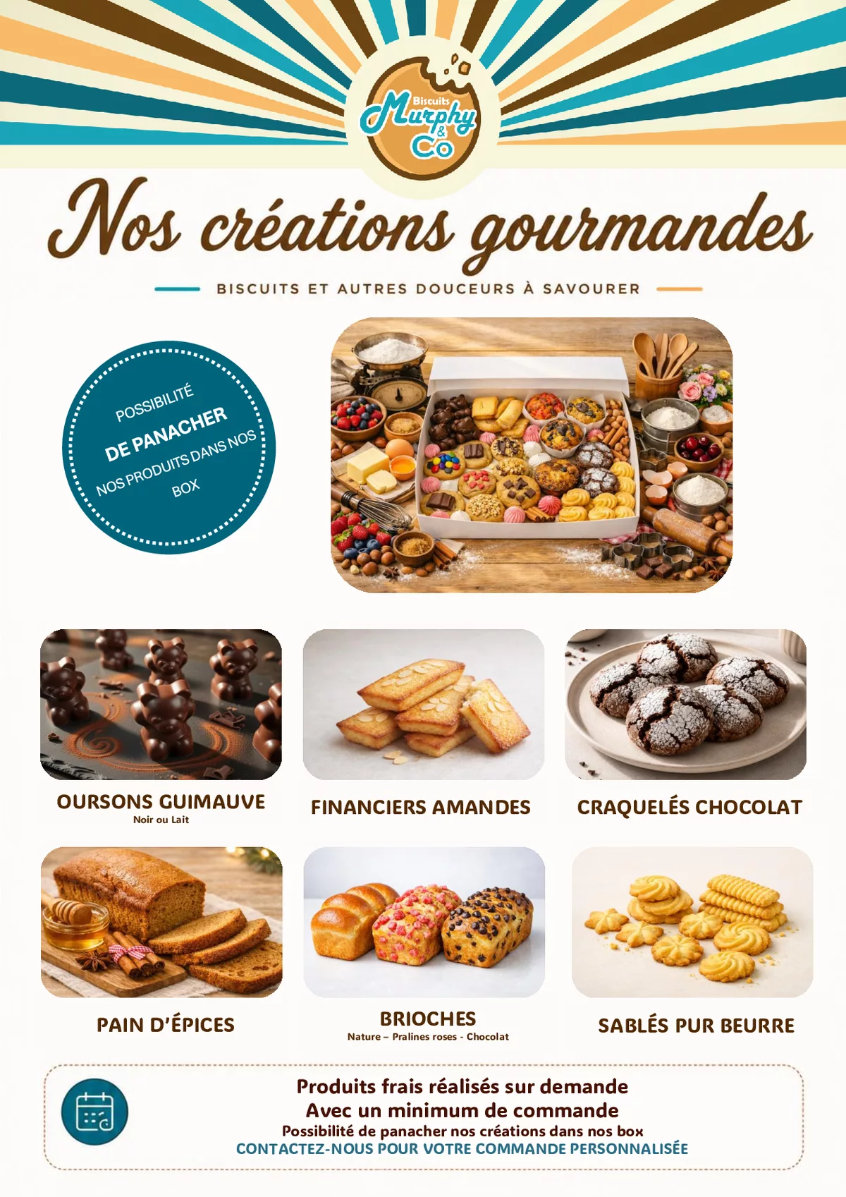 Nos Créations Gourmandes