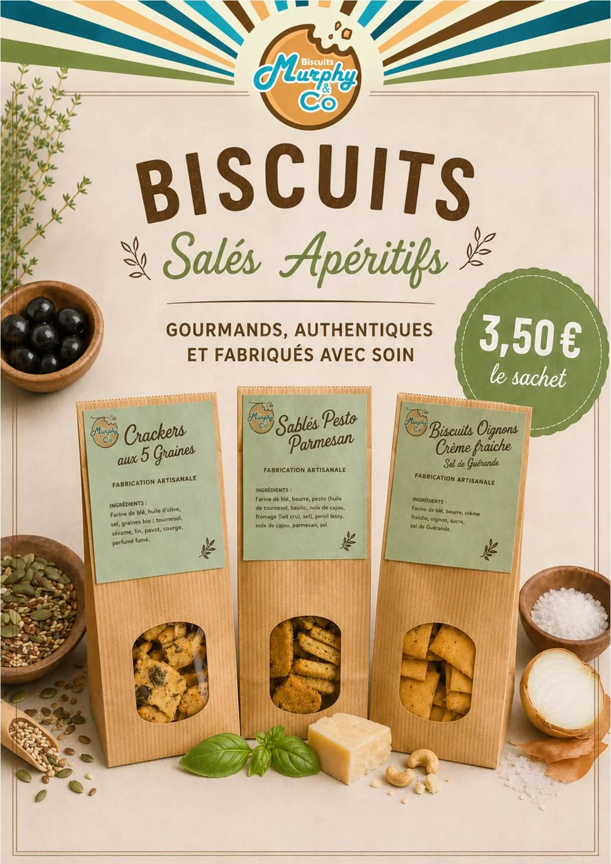 Biscuits Apéritifs